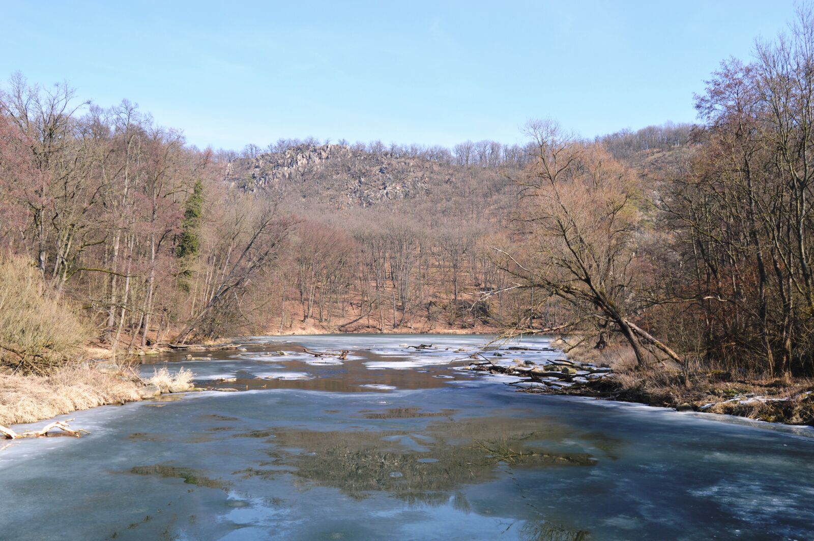 Nikon D3200 sample photo. River, south moravia, znojmo photography