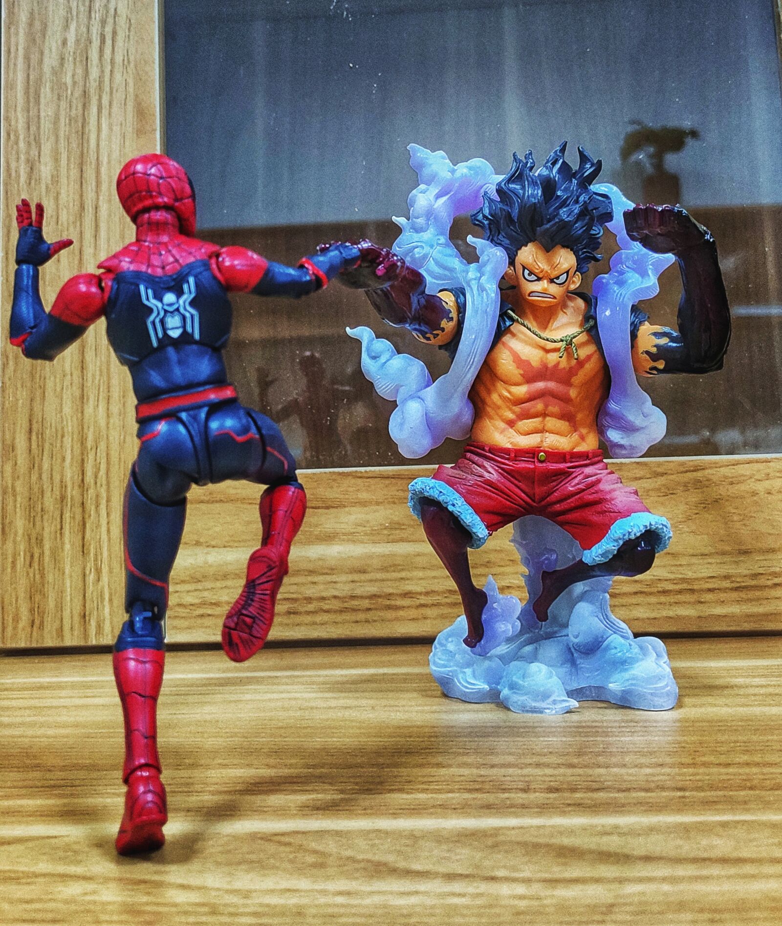 Xiaomi Redmi K20 Pro Premium Edition sample photo. Spider-man, luffy, toys photography