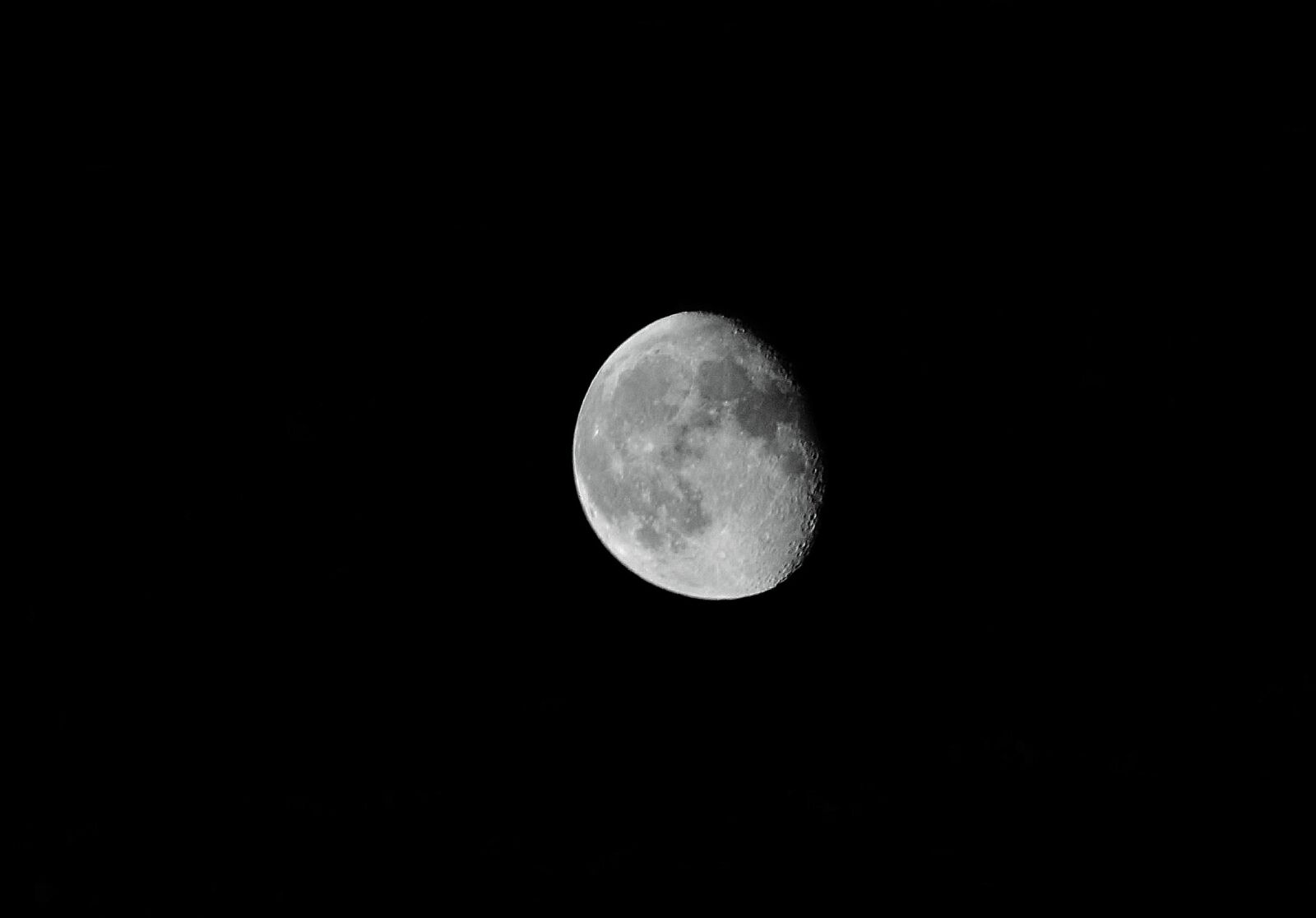 Nikon D3100 sample photo. Moon, night, moonlight photography
