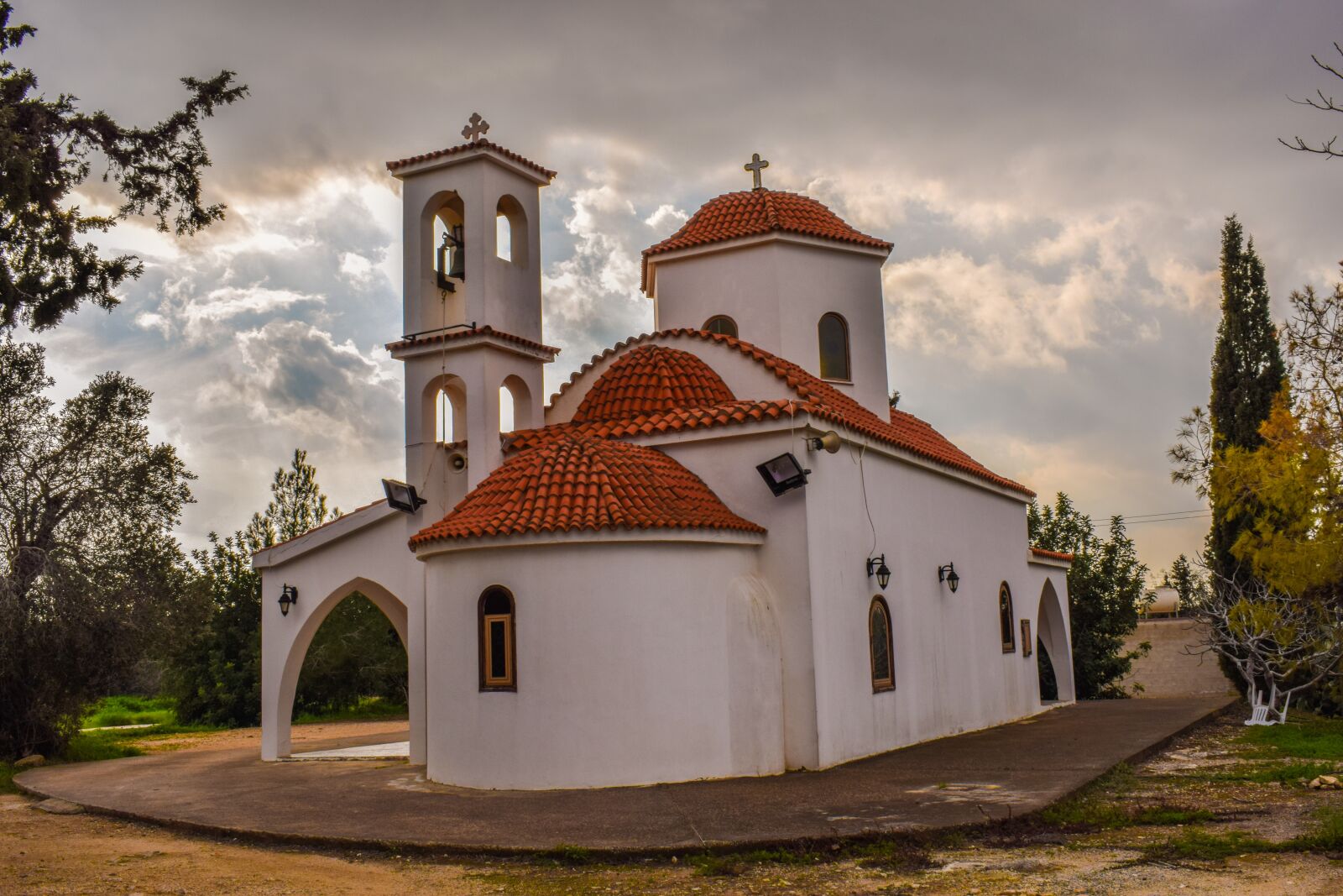 Nikon D3300 sample photo. Church, scenery, countryside photography