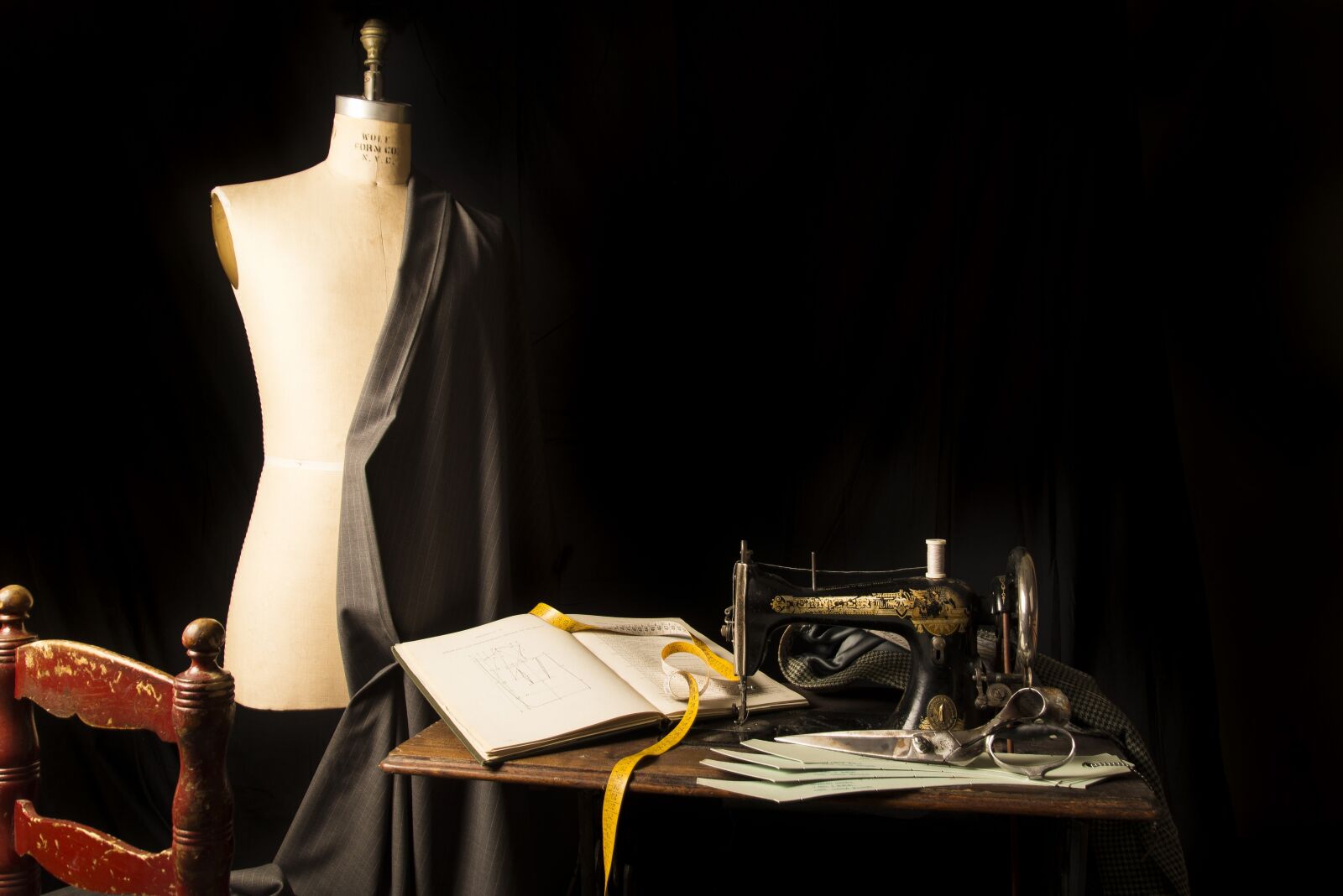 Nikon D610 sample photo. Tailoring, tailor, costume photography