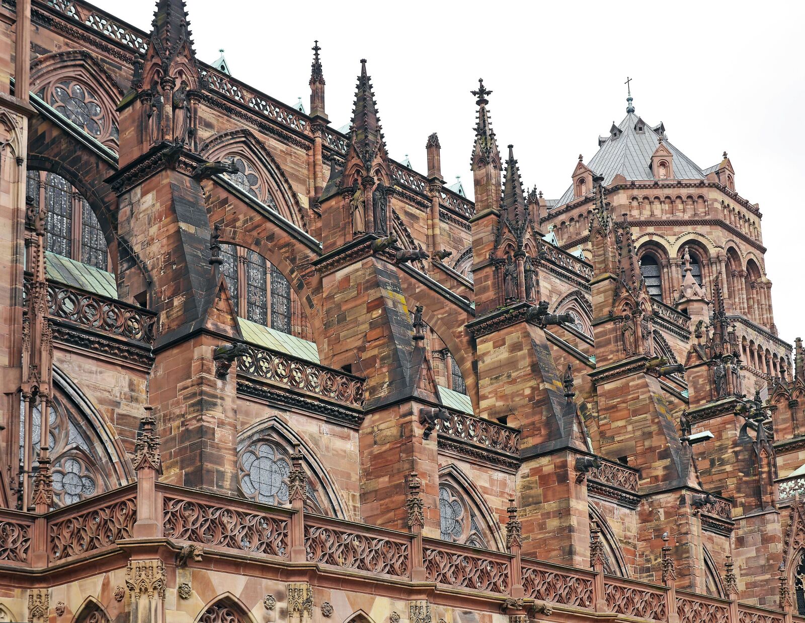 Panasonic Lumix DMC-GH3 sample photo. Strasbourg cathedral, west side photography