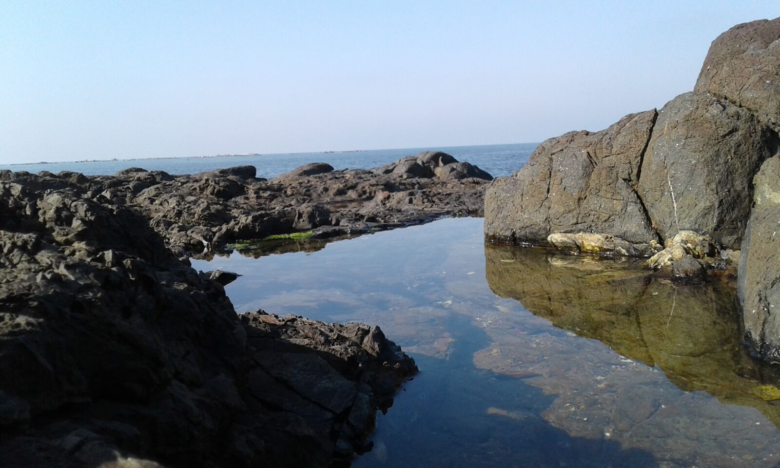 Samsung Galaxy J1 Ace sample photo. Sea, beach photography