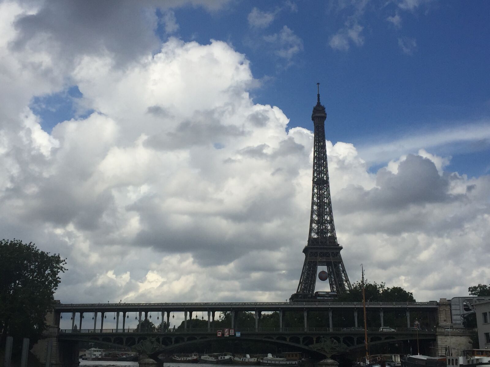 iPhone 6 Plus back camera 4.15mm f/2.2 sample photo. France, pairs, tower photography