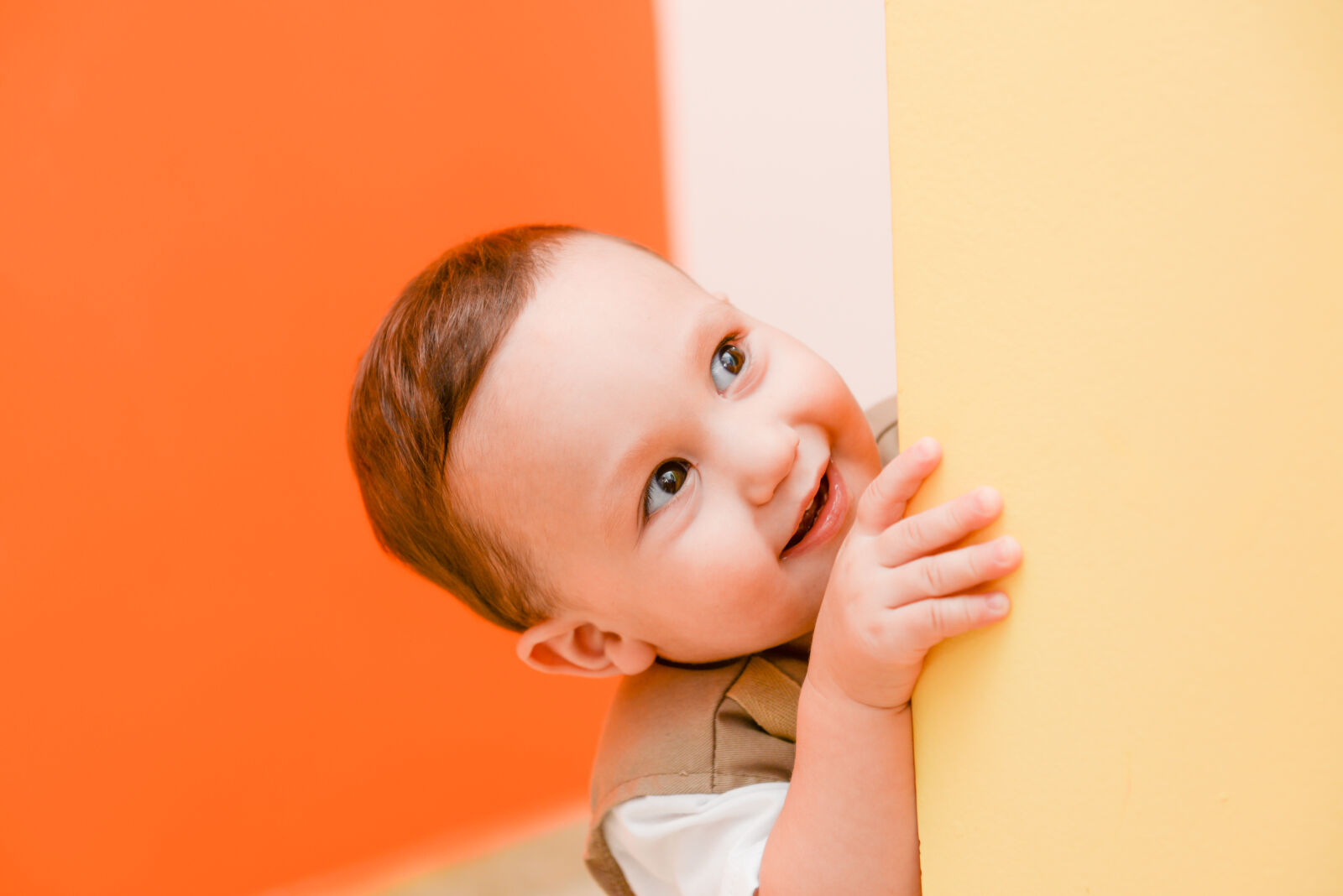 Nikon D610 sample photo. Baby, boy, child, hide photography