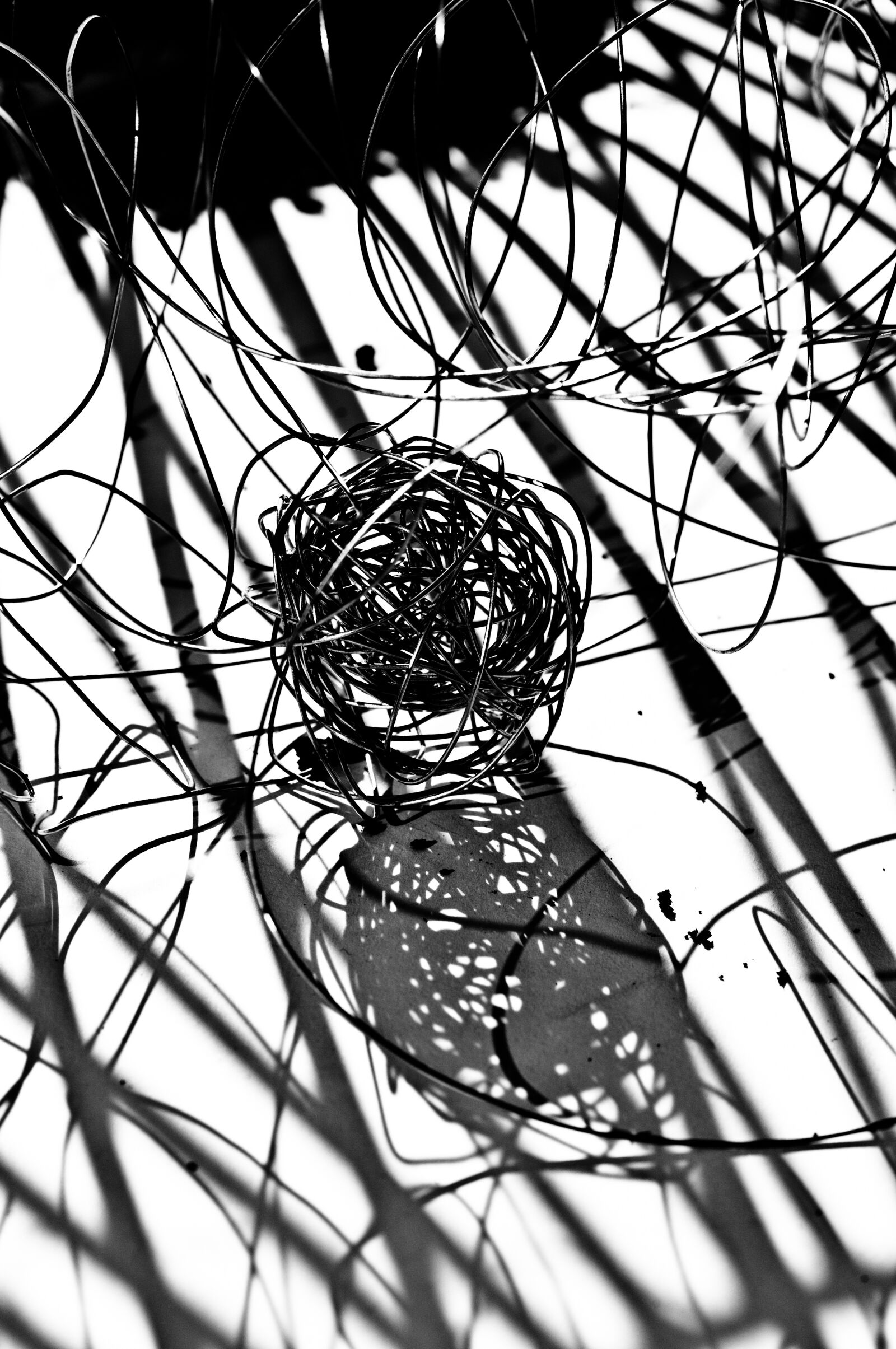 Pentax K-x + Sigma sample photo. Black and white, shadow photography