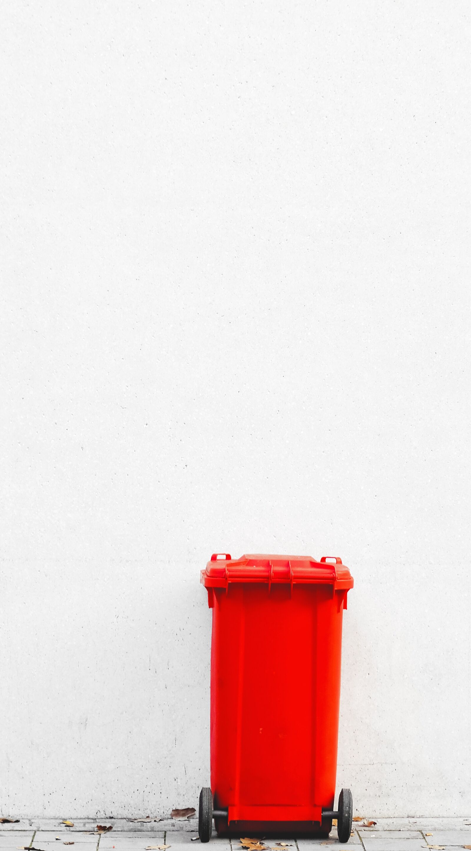 Fujifilm XF 18-55mm F2.8-4 R LM OIS sample photo. Street, garbage, red photography