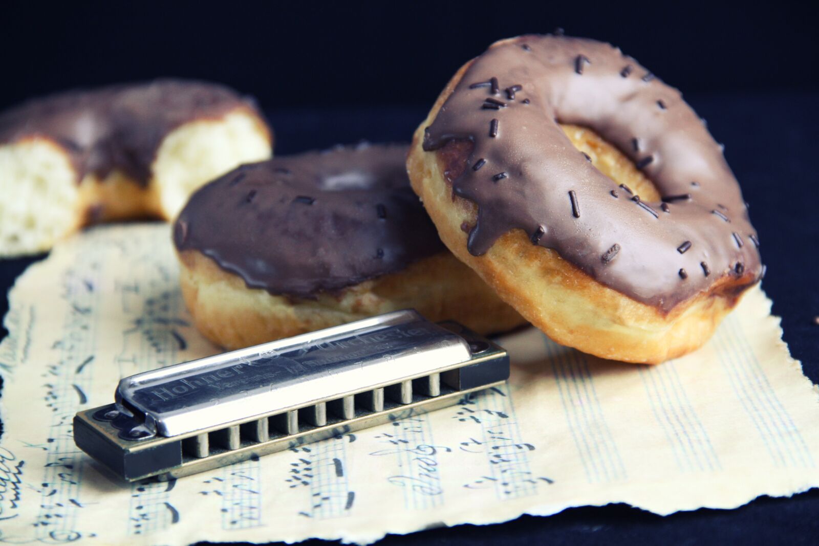 Canon EOS 7D sample photo. Donuts, chocolate, sweet photography