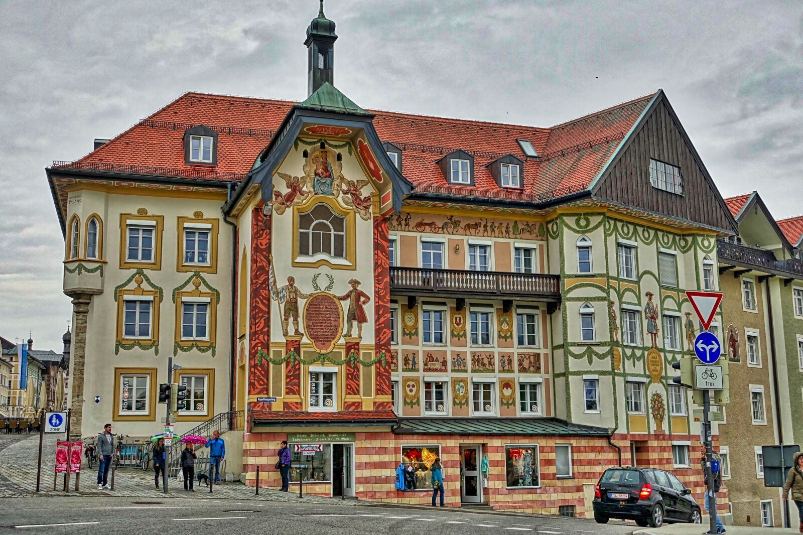 Sony Cyber-shot DSC-RX100 III sample photo. Bad tolz, town hall photography
