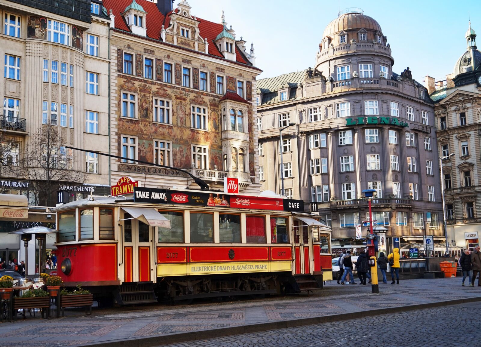 Sony Alpha a5000 (ILCE 5000) sample photo. Café, prague, czechia photography