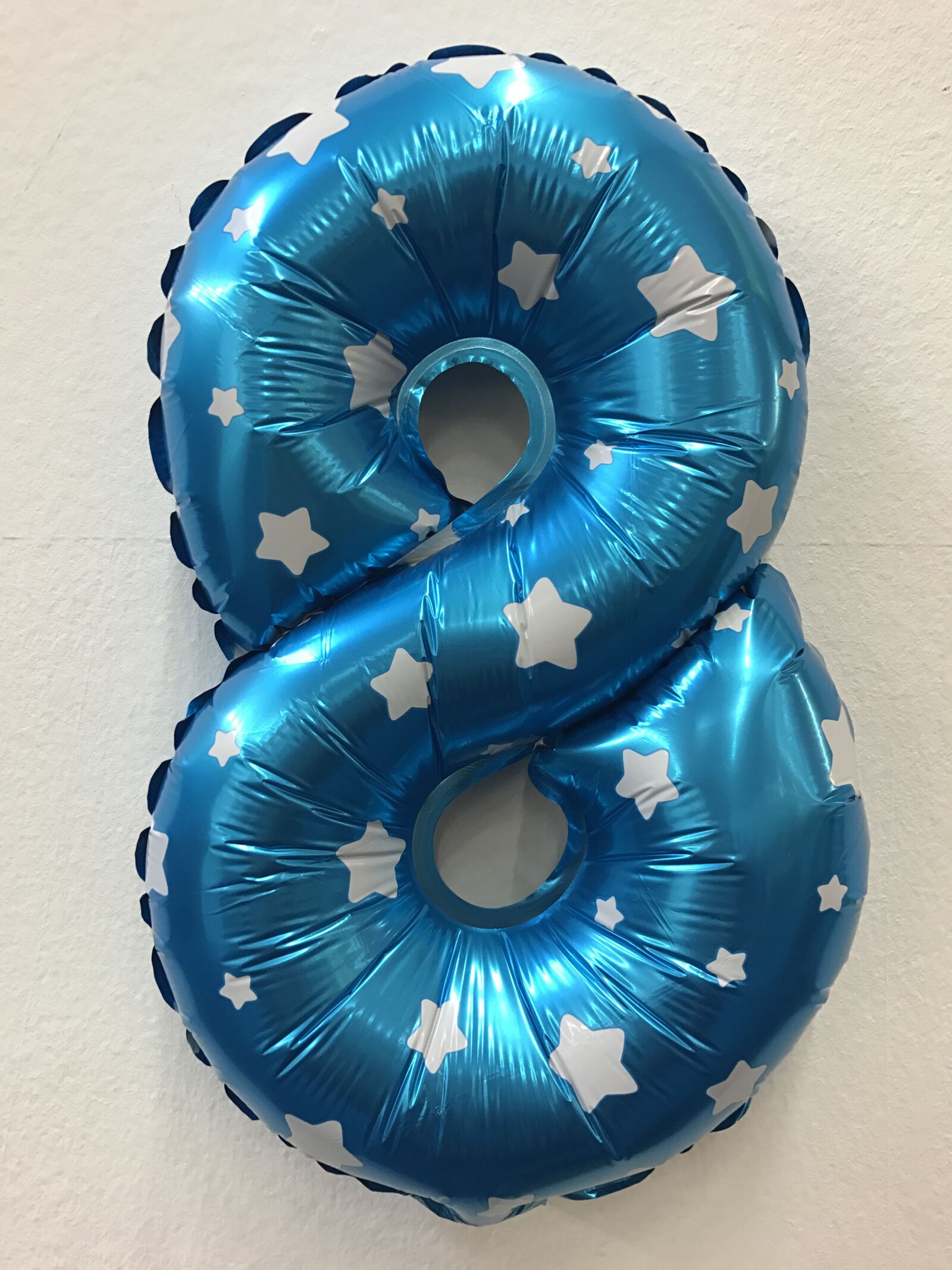 Apple iPhone 7 sample photo. Eight, balloon, blue photography