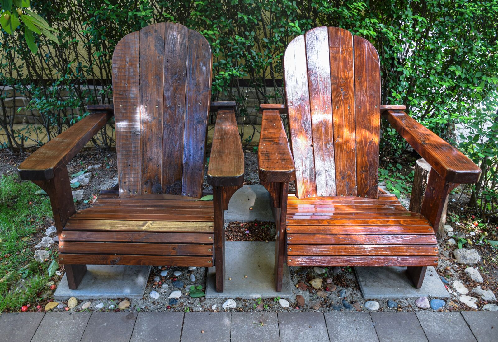 Nikon D5300 sample photo. Adirondack, chair, relax photography
