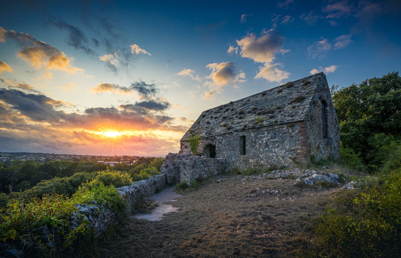 Nikon D810 + Tamron SP 15-30mm F2.8 Di VC USD sample photo. Chapel, abandoned, dilapidated photography