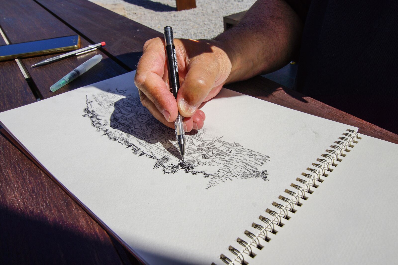 Sony SLT-A77 sample photo. Drawing, art, santiago photography