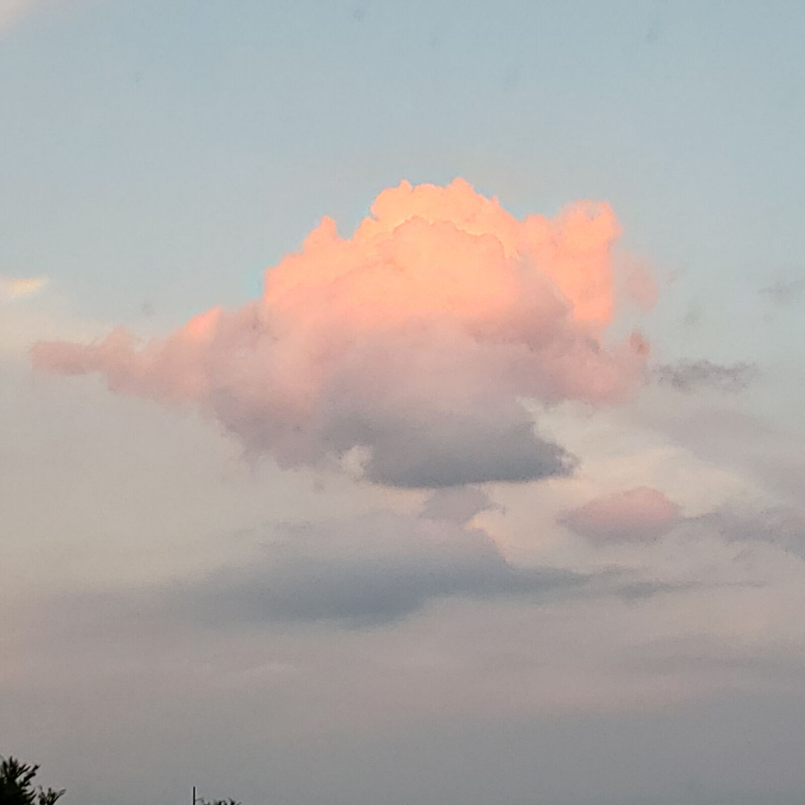 Samsung Galaxy S9 sample photo. Clouds, pink, sunset photography
