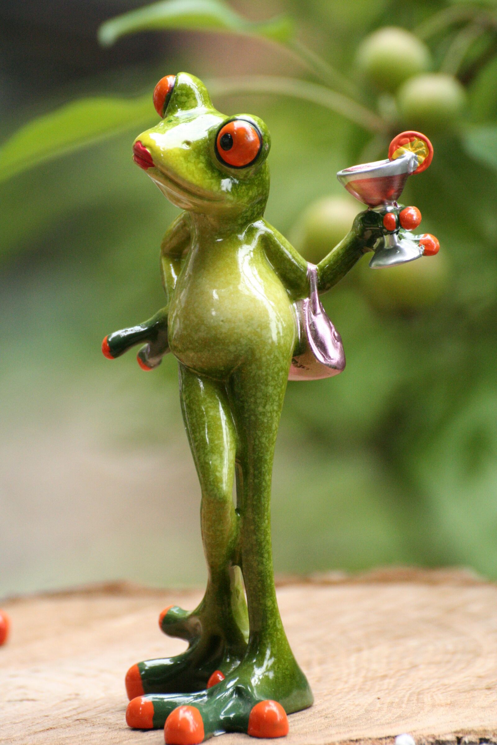Canon EOS 350D (EOS Digital Rebel XT / EOS Kiss Digital N) sample photo. Frog, bag, cute photography