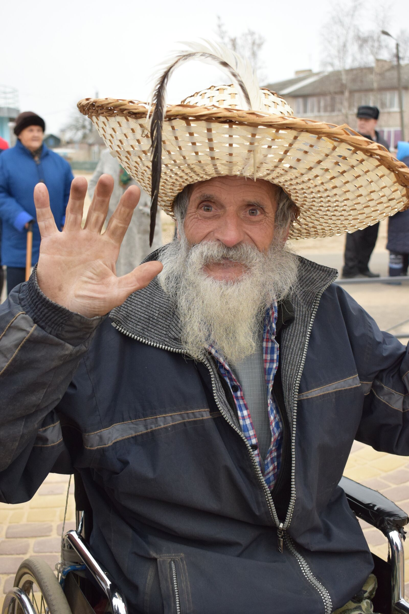 Nikon D3300 sample photo. Hat, the old man photography