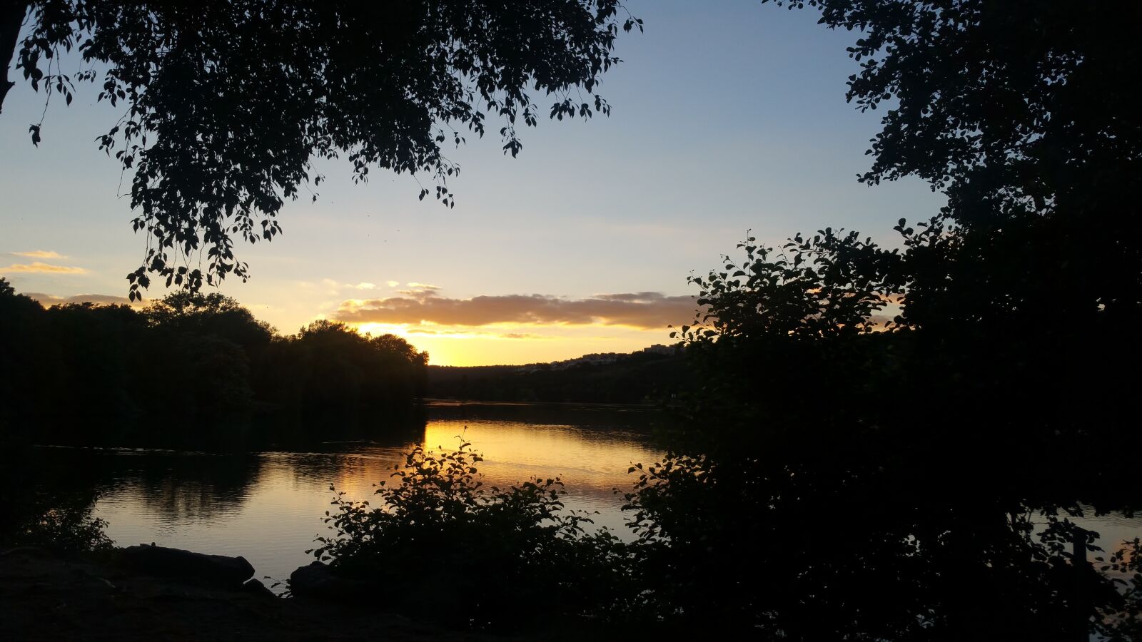 Samsung Galaxy Note4 sample photo. Lake, sunset, water photography