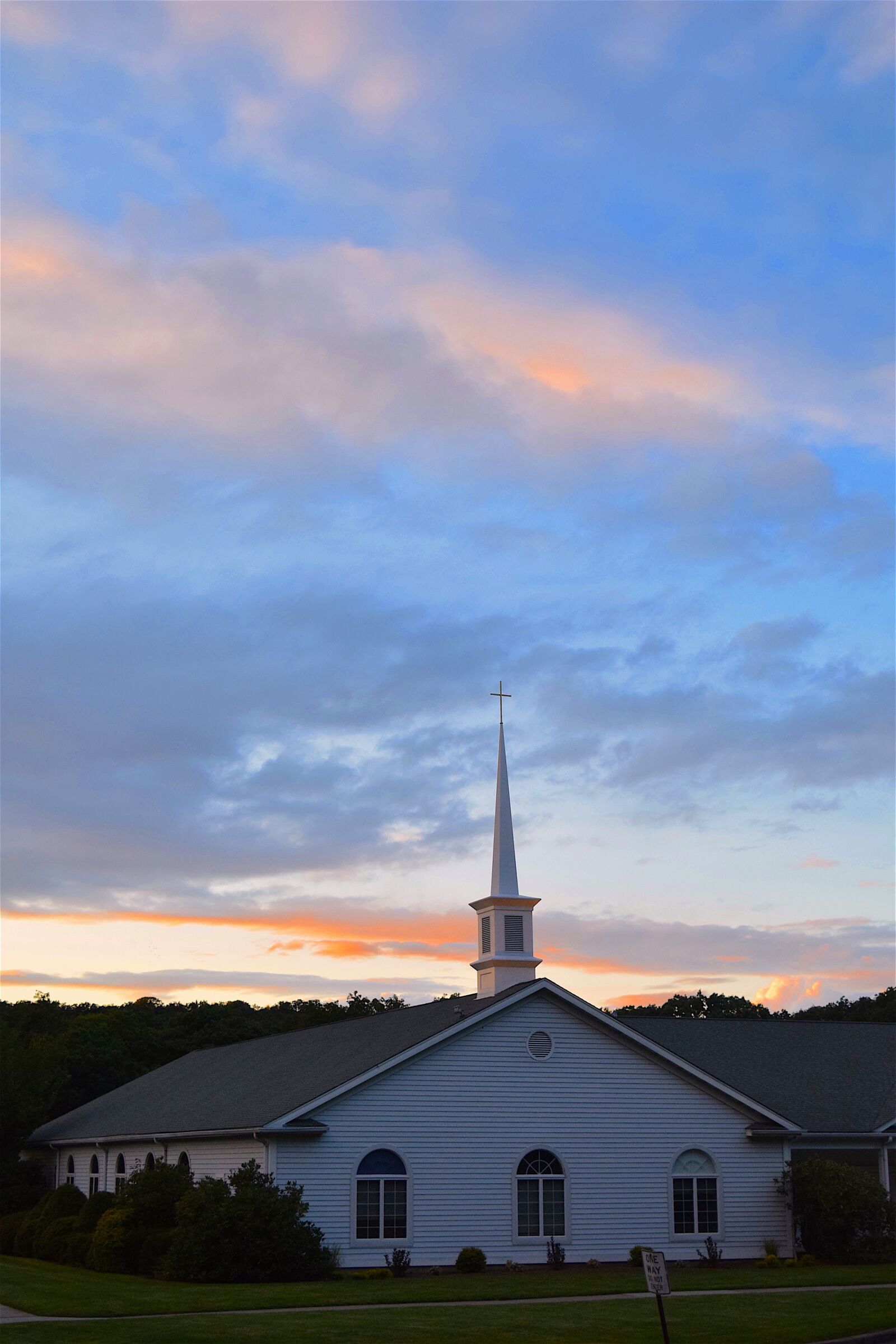 Nikon D3300 sample photo. Church, sunset, sky photography