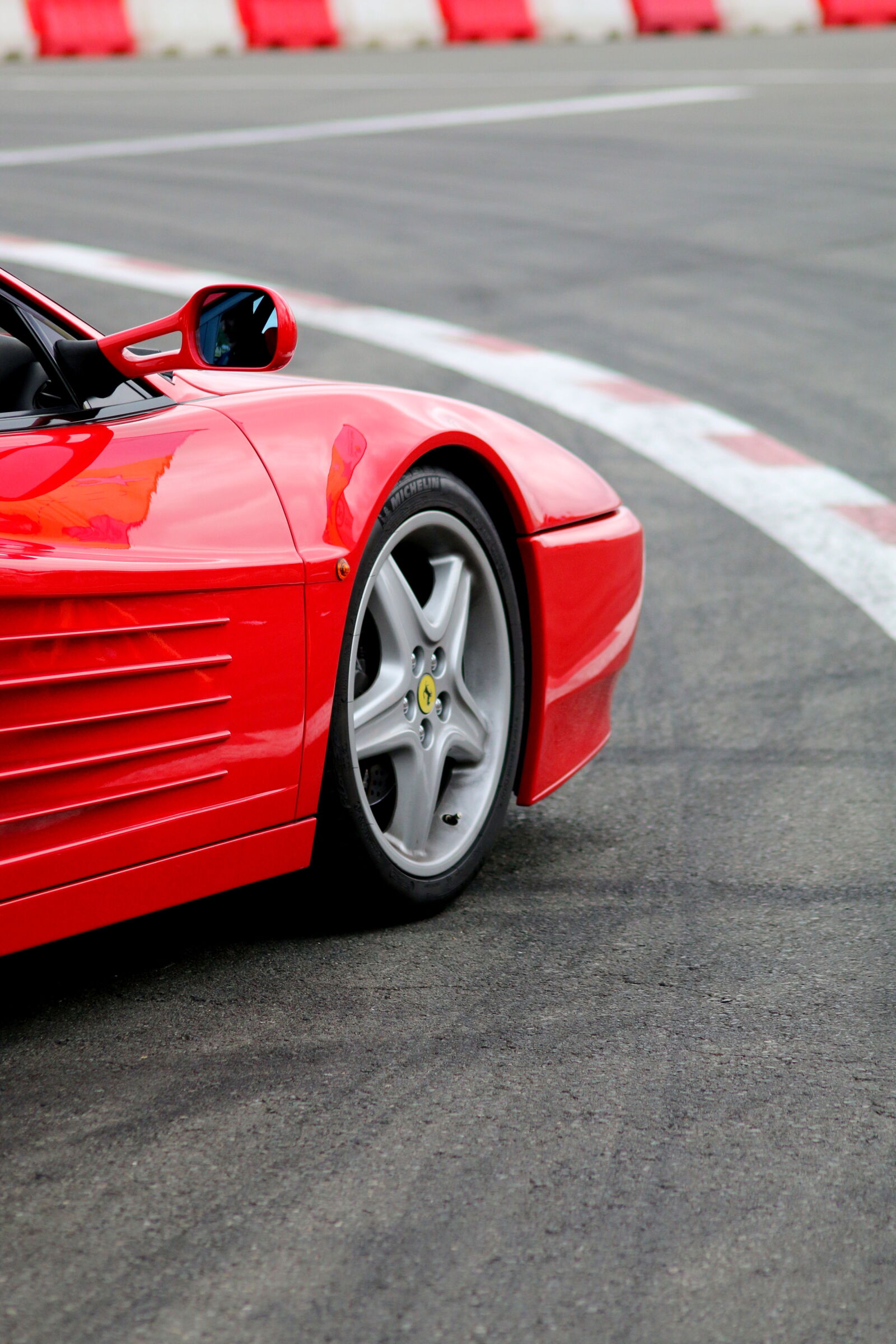 Canon EOS 70D sample photo. Ferrari, race, track, racing photography