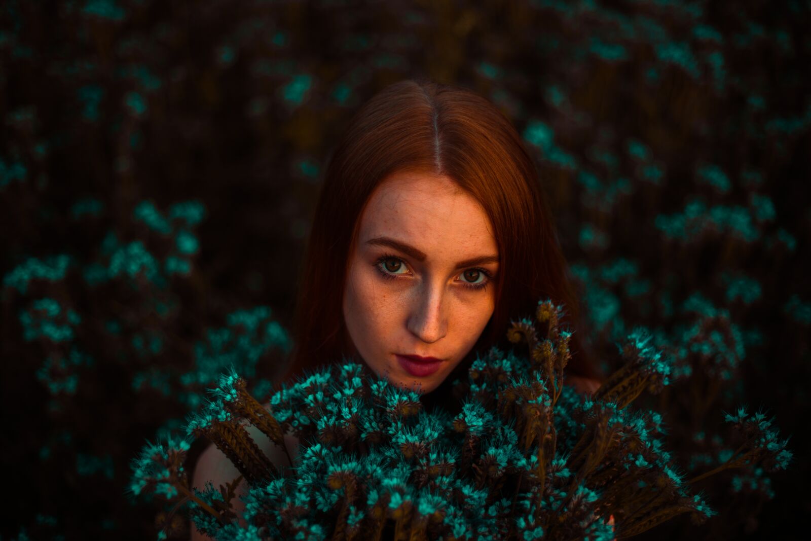 Canon EF 50mm F1.8 II sample photo. Girl, redhead, model photography