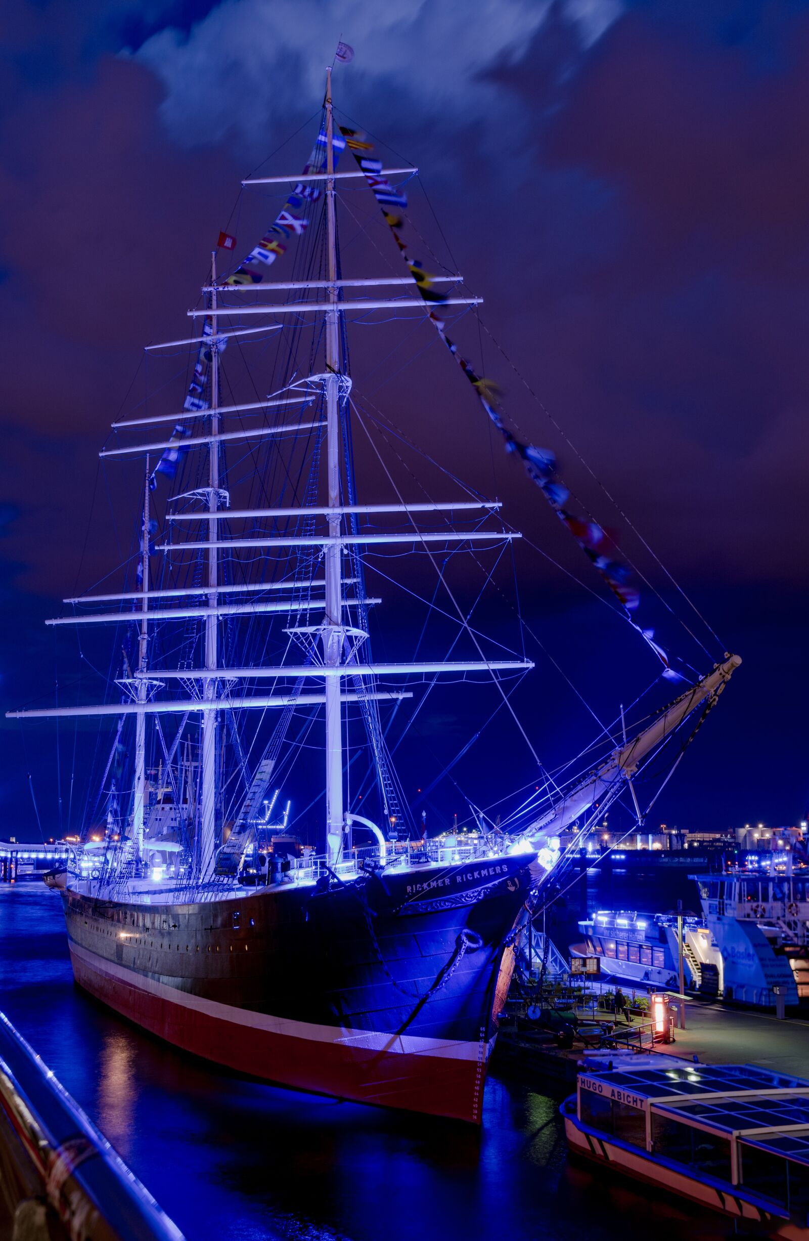 Nikon D5300 sample photo. Rickmer rickmers, ship, hamburg photography