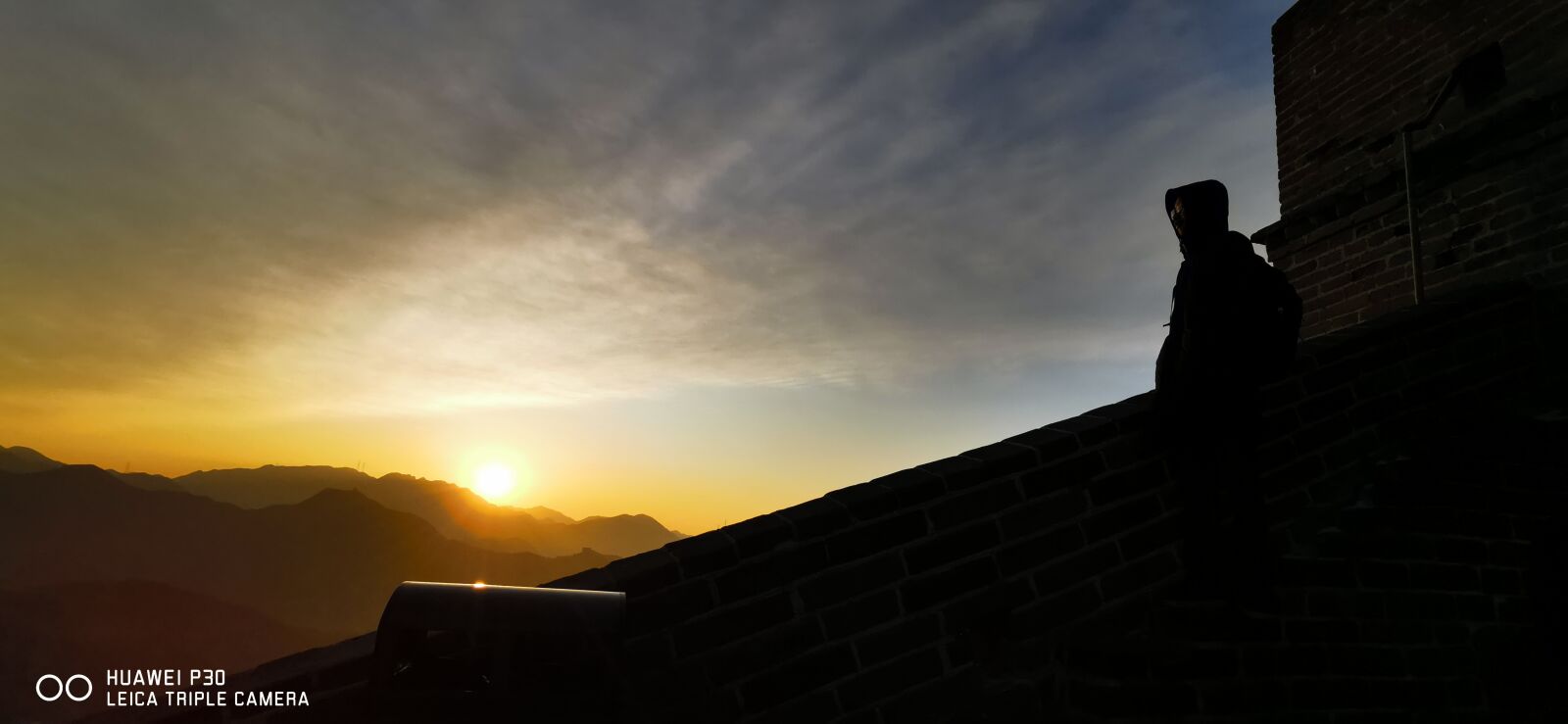 HUAWEI P30 sample photo. The great wall, the photography