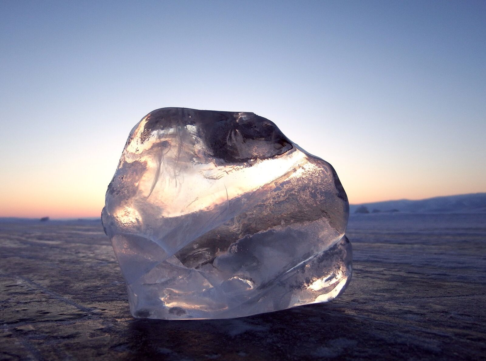Fujifilm FinePix S1 sample photo. Baikal, lake, ice photography