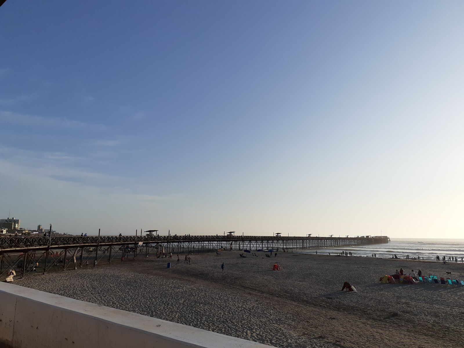 Samsung Galaxy A20 sample photo. Sunset, pimentel, peru photography