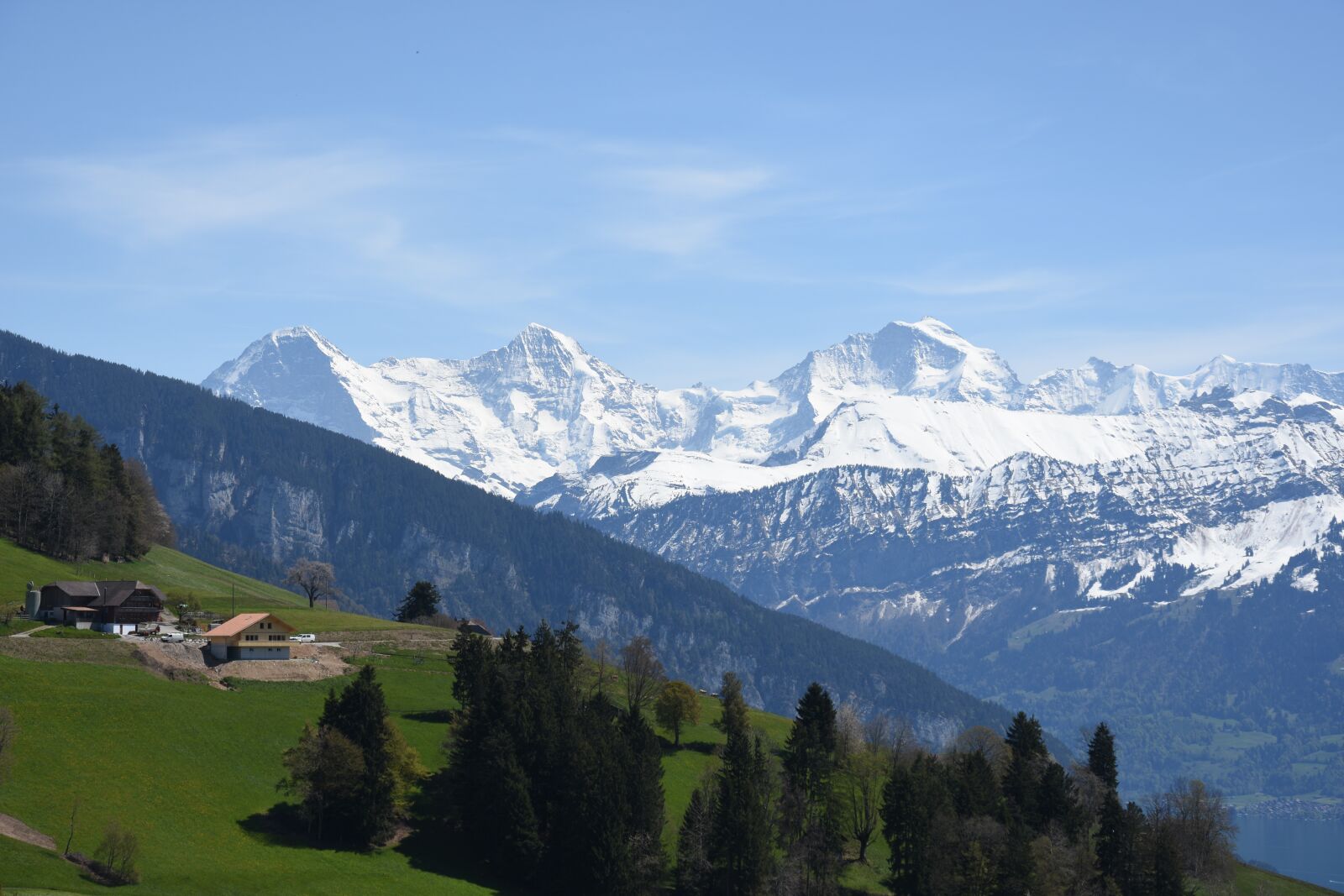Nikon D7200 sample photo. Eiger, monk, virgin photography