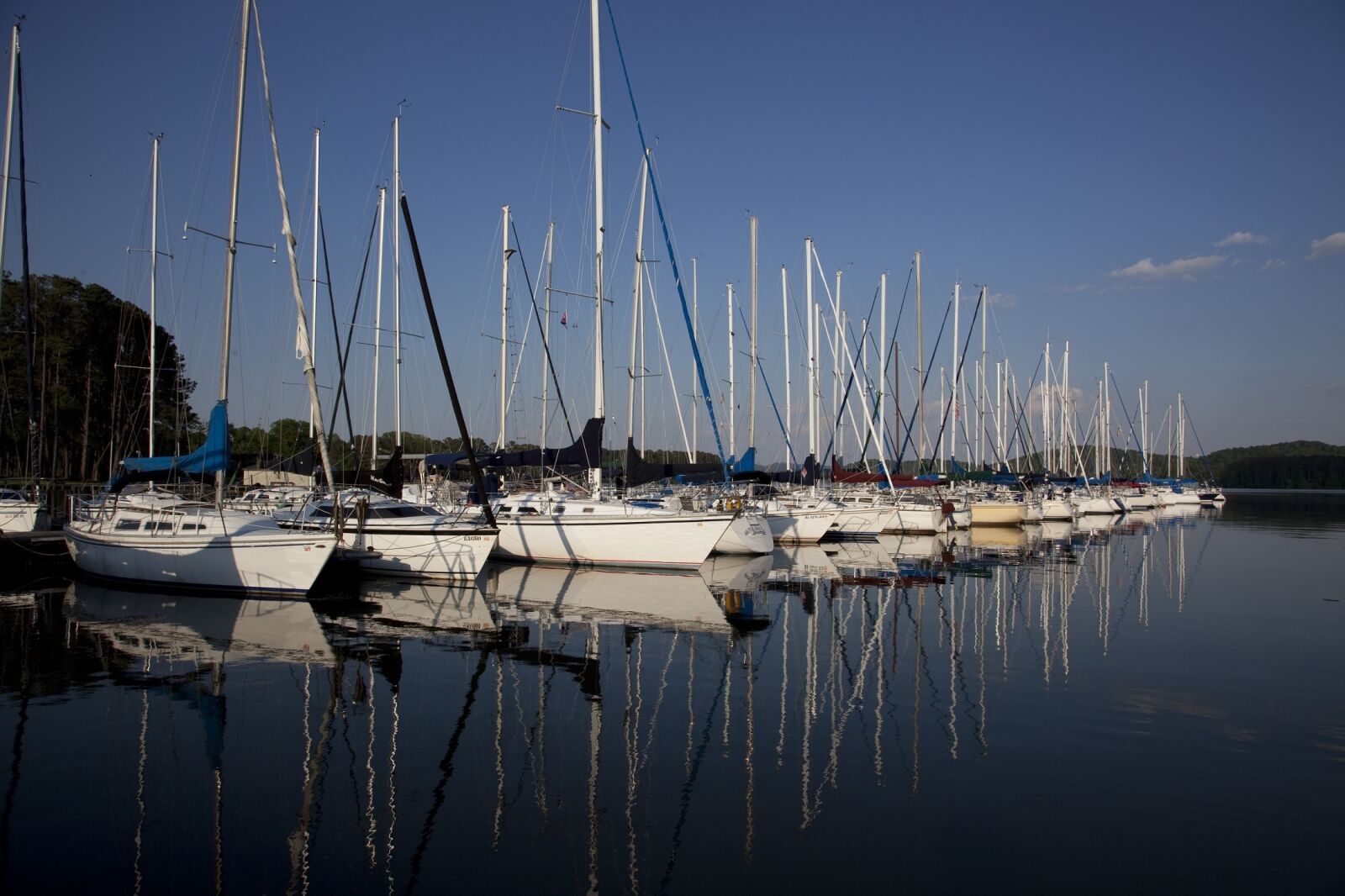 Canon EOS 5D Mark II sample photo. Sailboats, lake, vessels photography