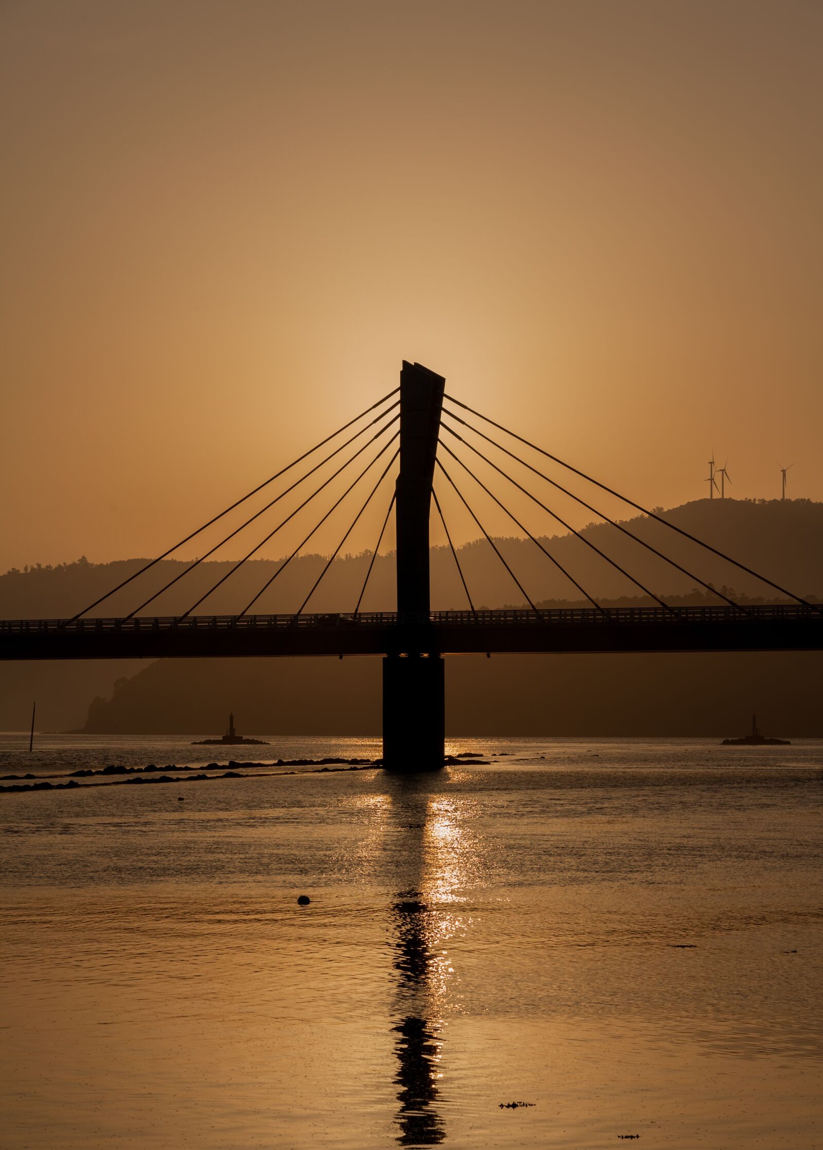 Canon EOS 5D Mark II sample photo. Sea, sun, galicia photography