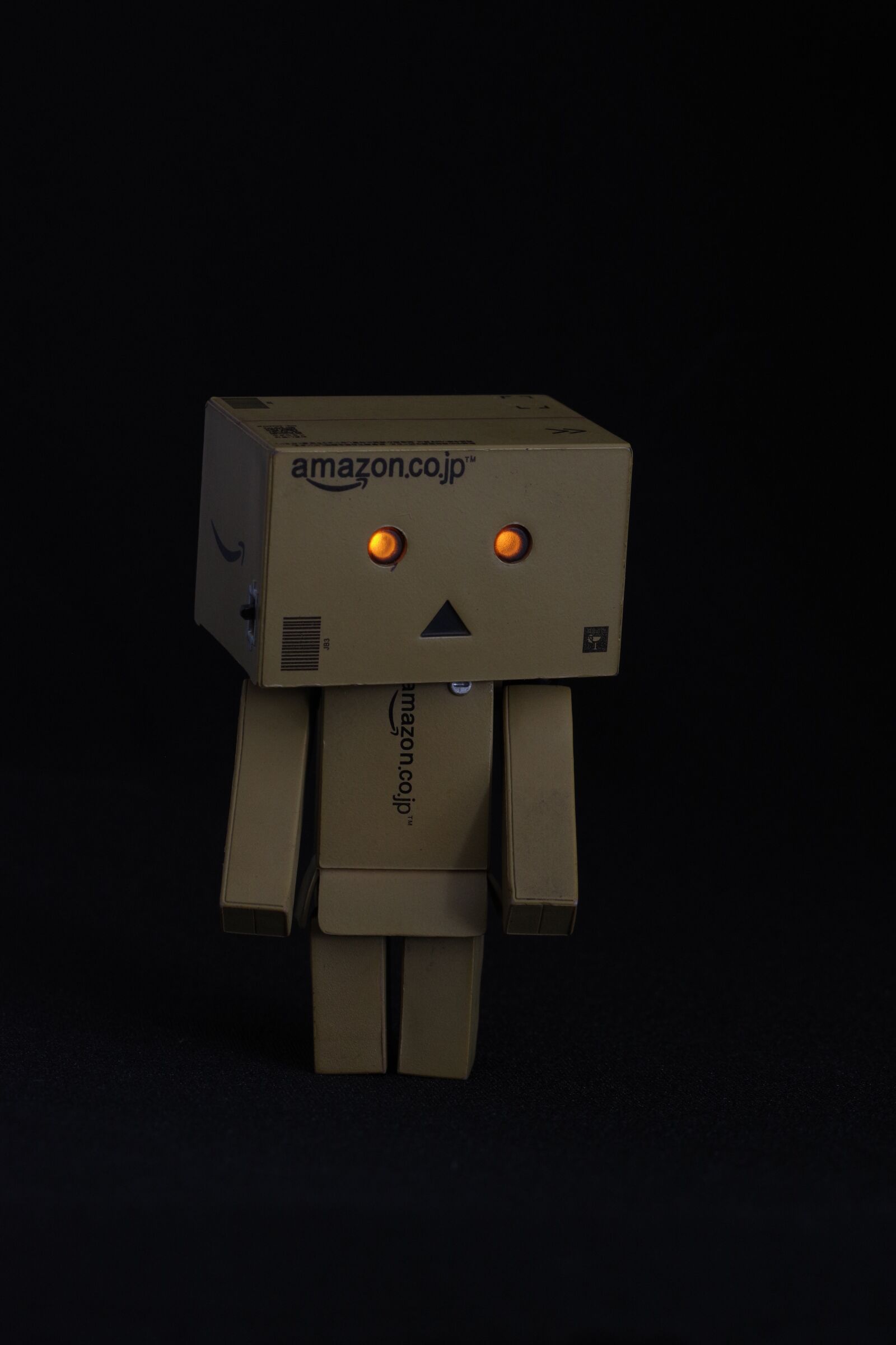 Pentax K-70 sample photo. Cardboardman, cardboard, sad photography
