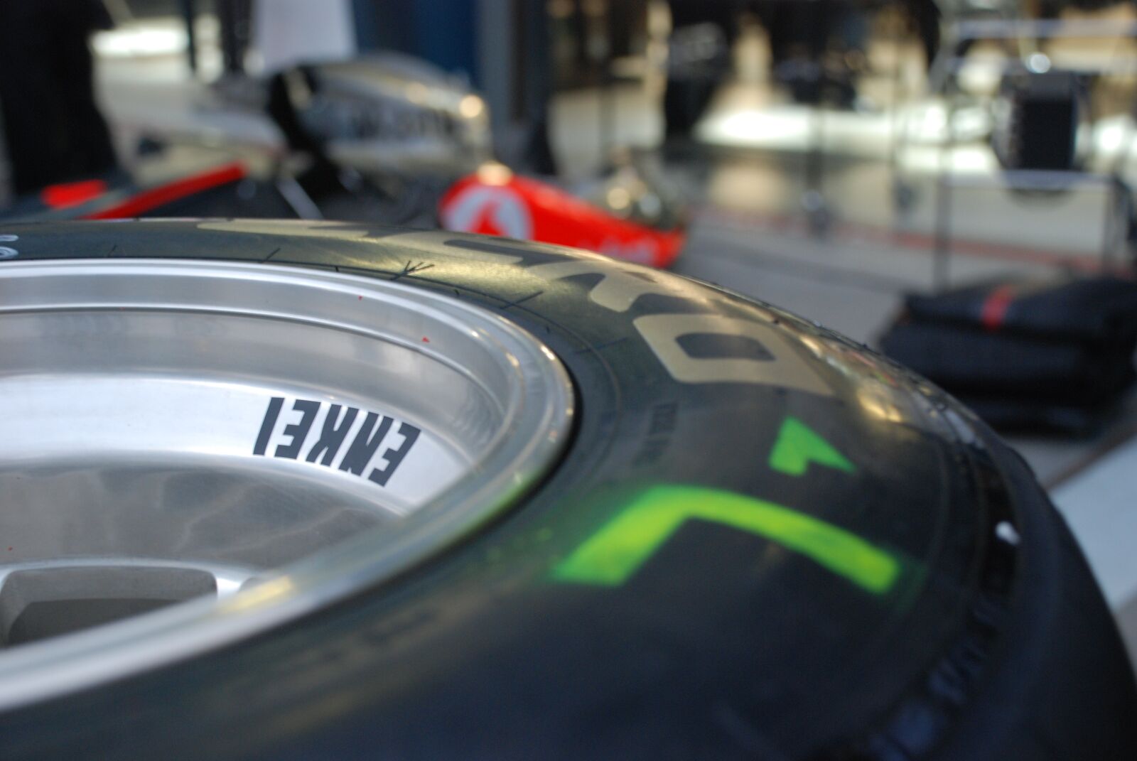 Nikon D80 sample photo. Tyre, f1, tire photography