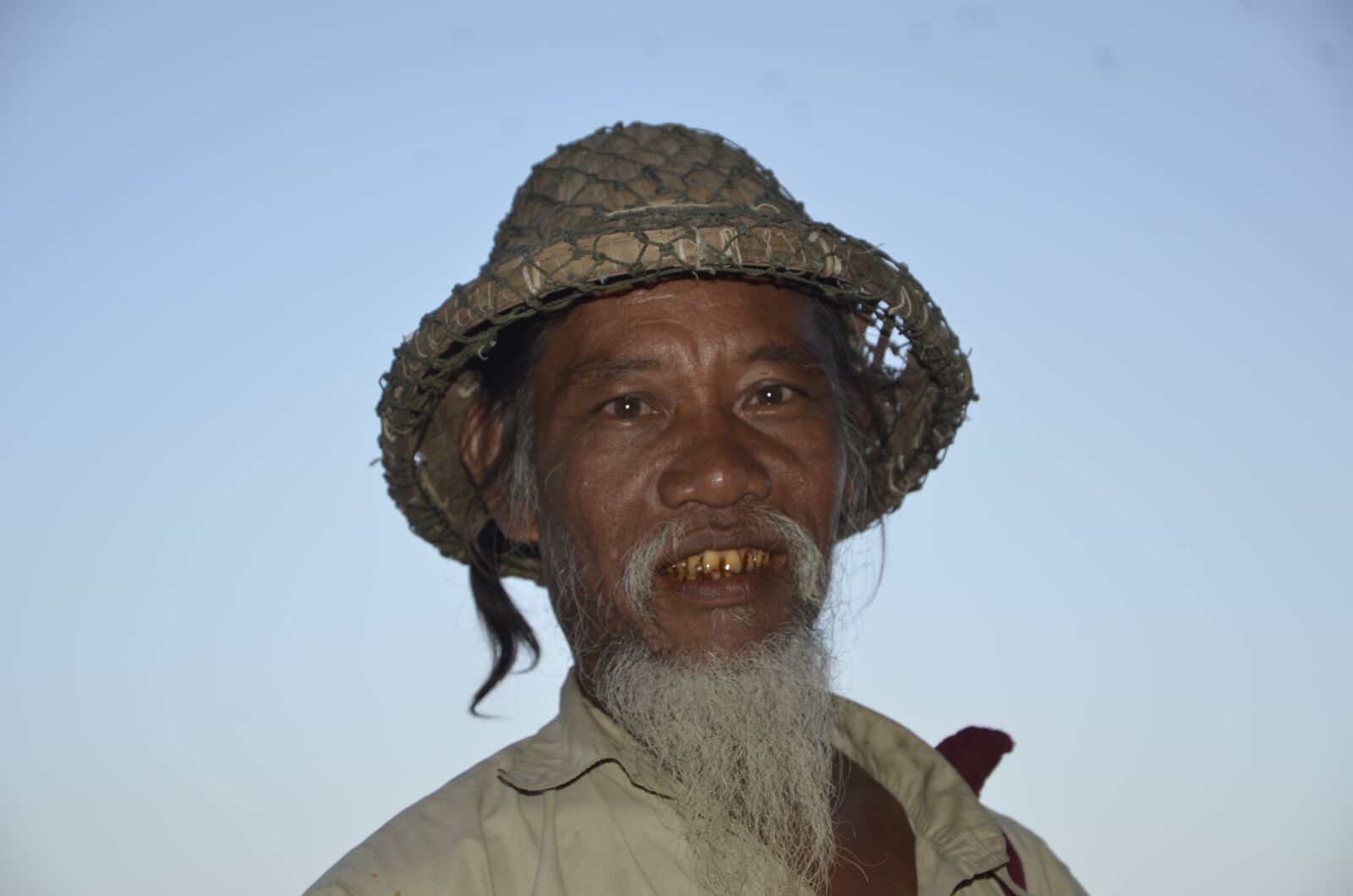 Nikon D7000 sample photo. Myanmar, old man, face photography