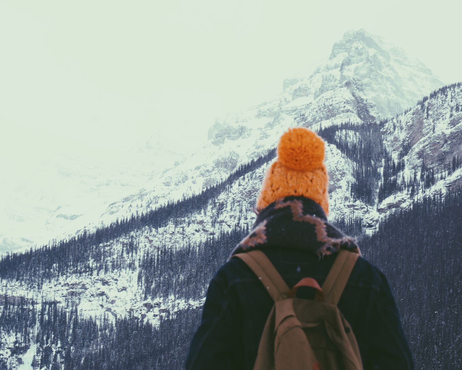 Nikon D300 sample photo. Cold, man, mountain photography