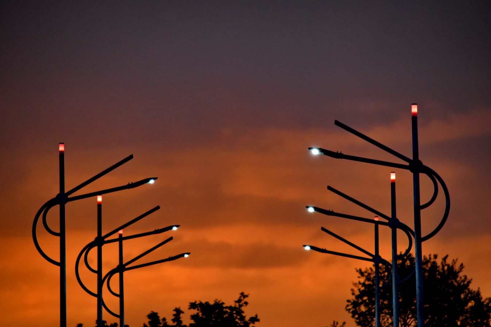 Nikon D5500 sample photo. Industry, electricity, sunset, cable photography