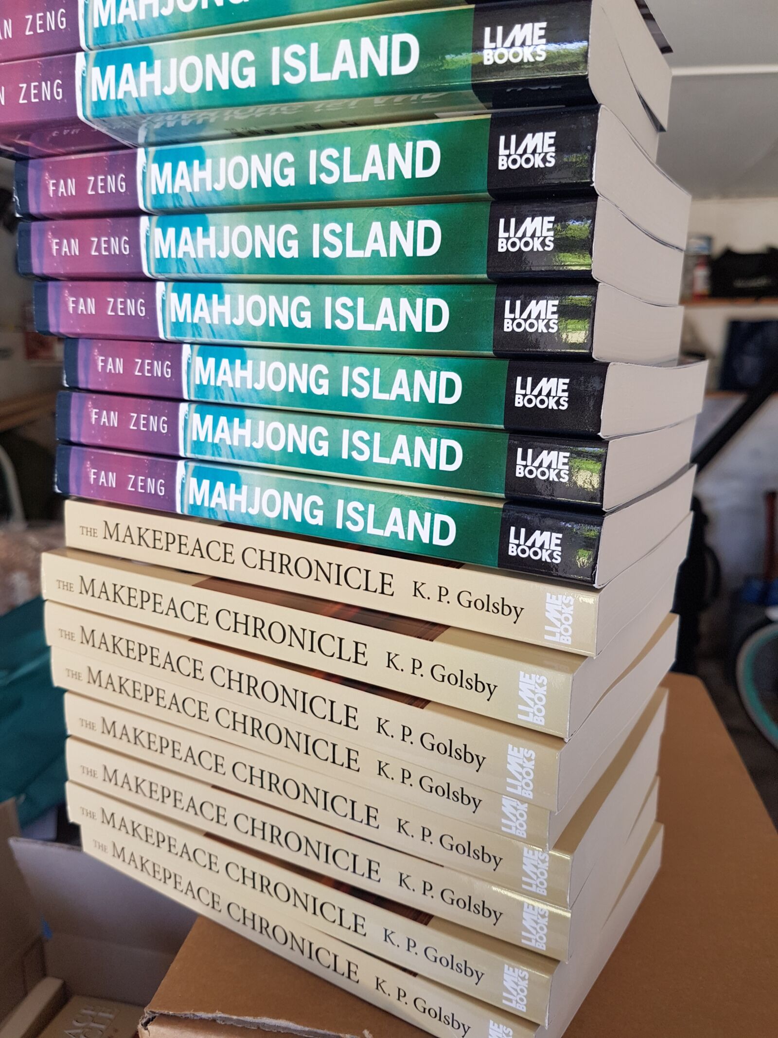 Samsung Galaxy S7 sample photo. Book stack, new books photography