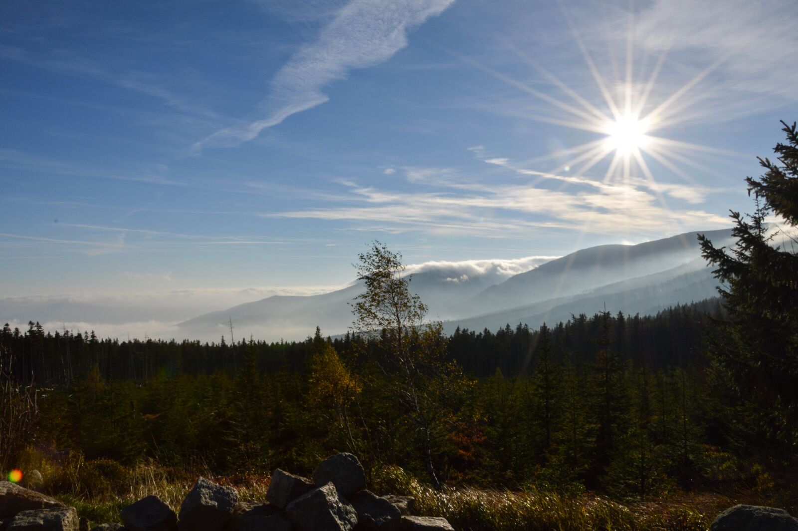 Nikon D3200 sample photo. Sky, the sun, clouds photography