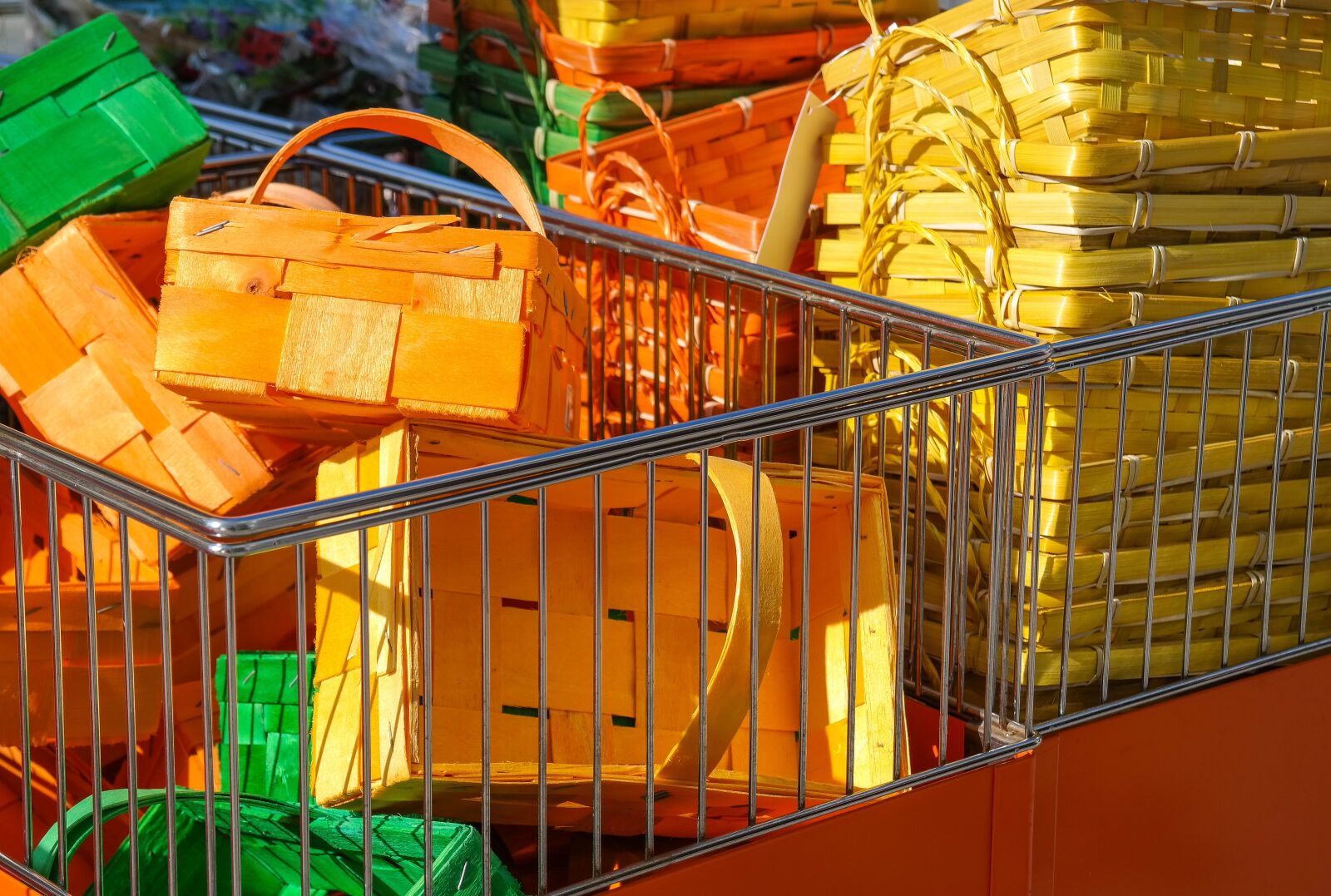 Samsung NX300 sample photo. Wooden basket, easter k photography