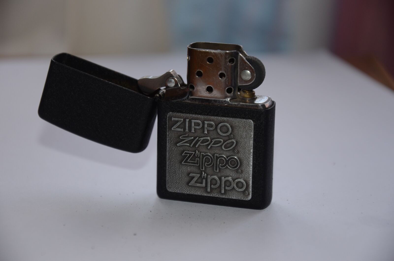 Nikon D7000 sample photo. Lighter, zippo, smoking photography