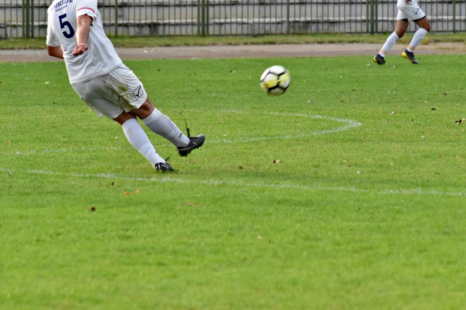 Nikon D5500 sample photo. Kick, practice, soccer ball photography