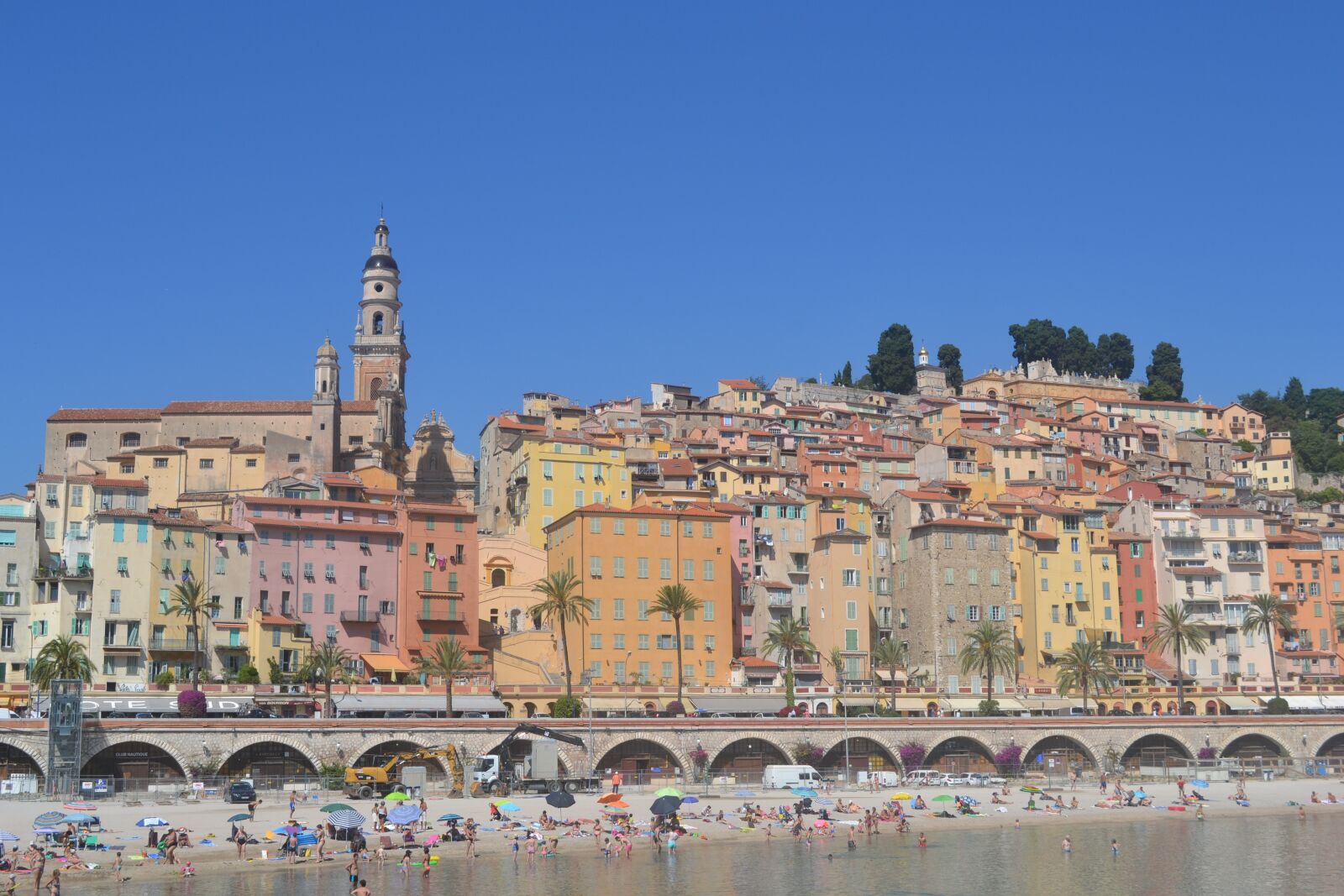 Nikon D3100 sample photo. Chin, french riviera, mediterranean photography