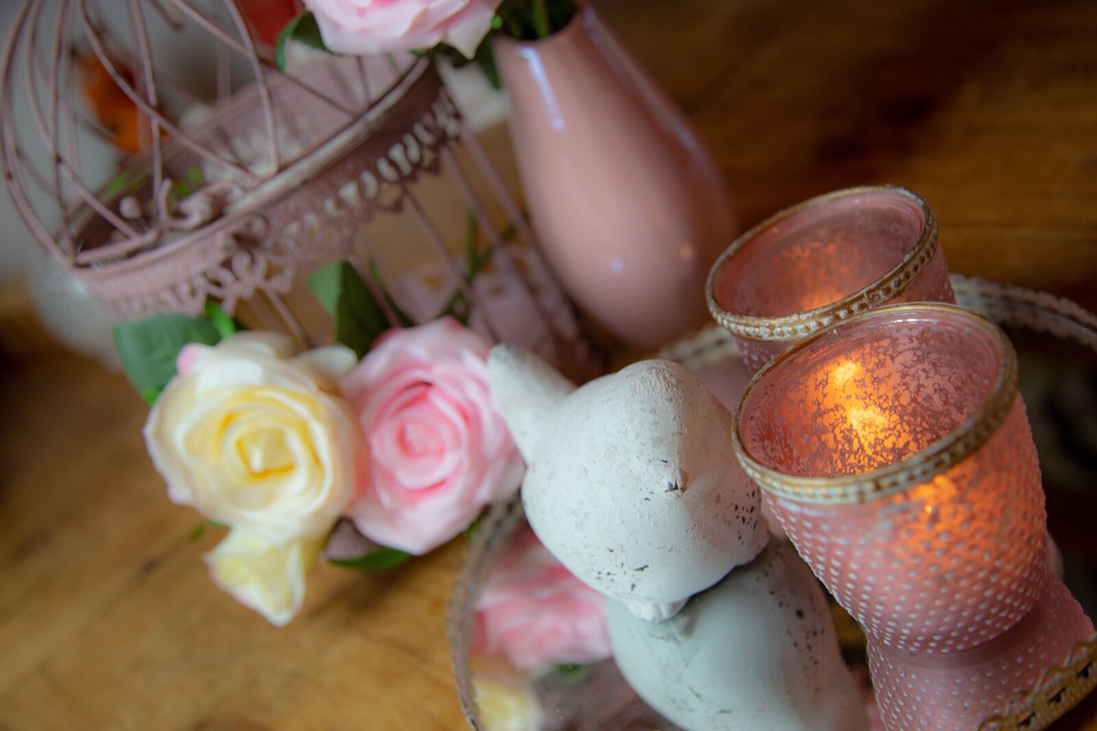 Canon EOS 6D sample photo. Rose, pink, vase photography