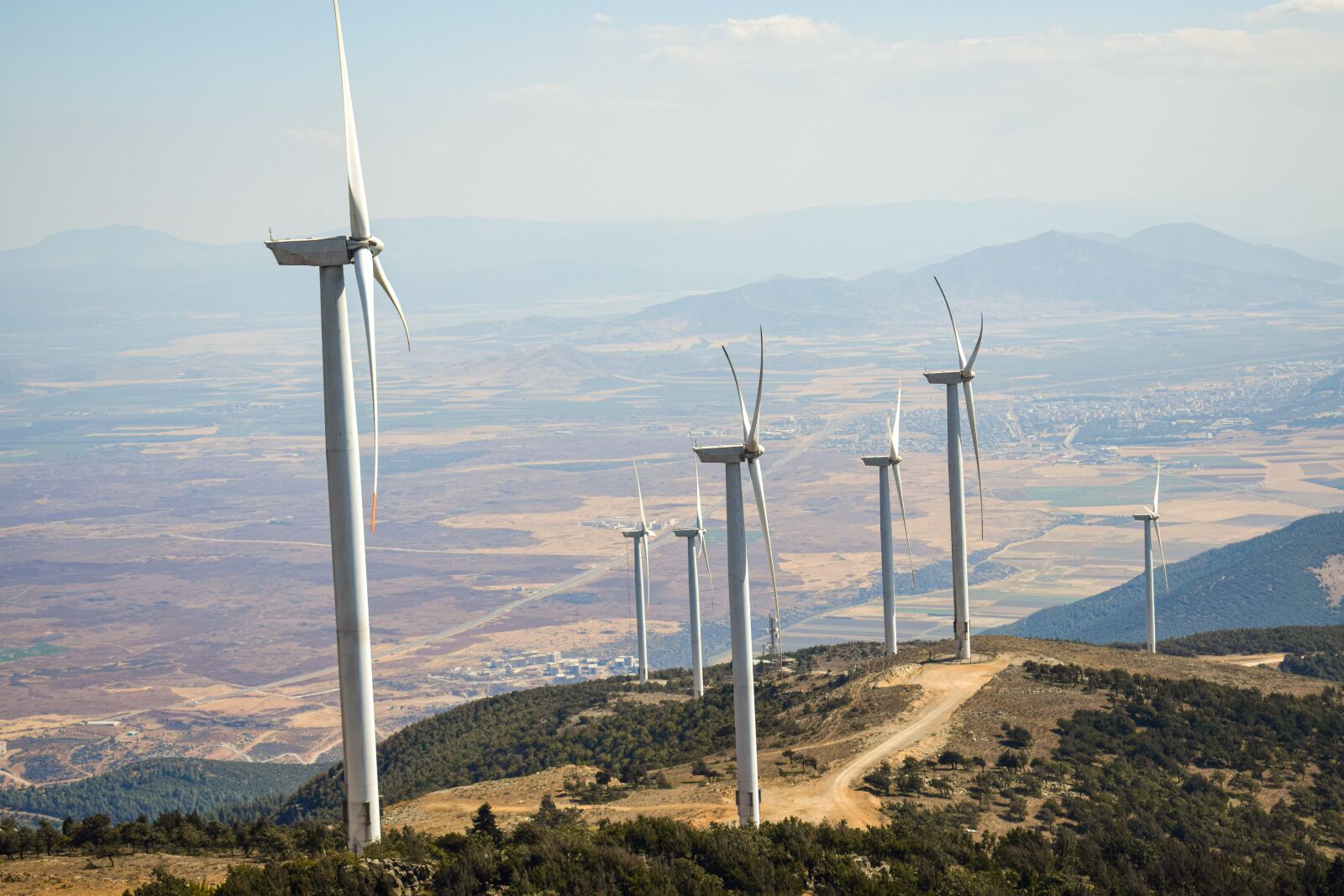 Nikon D3300 sample photo. Wind turbines, landscape, outdoor photography