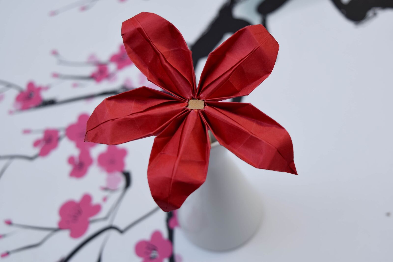 Nikon D5500 sample photo. Art, detail, flower, origami photography
