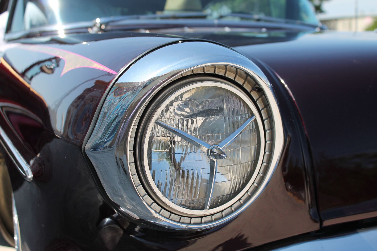 Canon EOS 1100D (EOS Rebel T3 / EOS Kiss X50) sample photo. Headlights, classic, vintage photography