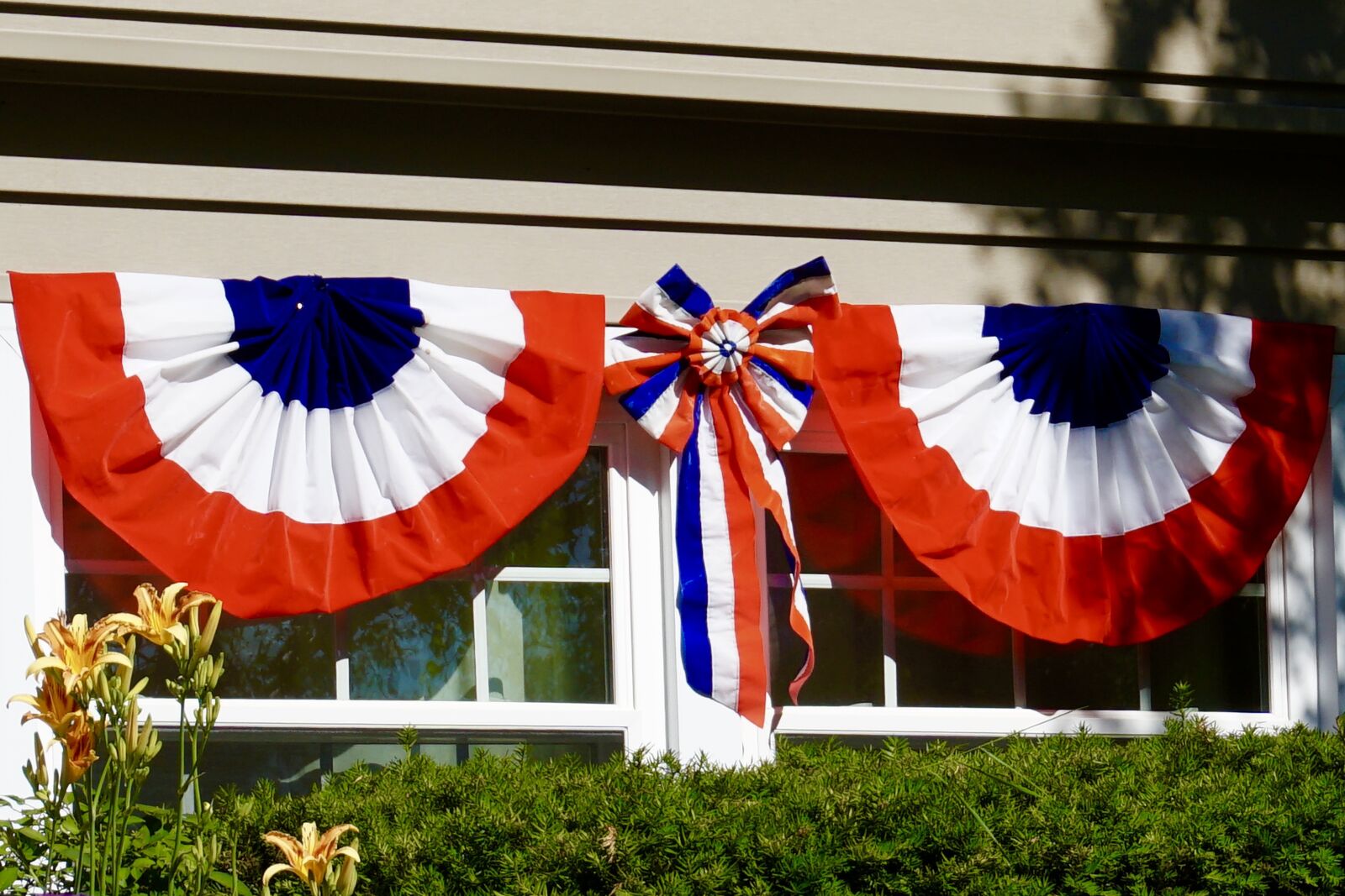 Sony a5100 sample photo. Bunting, usa, independence photography