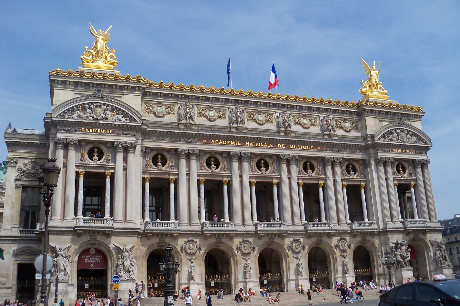 Kodak EasyShare Z915 sample photo. Paris, teatro, opera photography