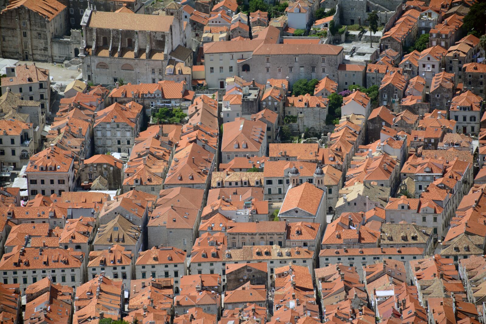 Nikon D7100 sample photo. Dubrovnik, old town, roofs photography